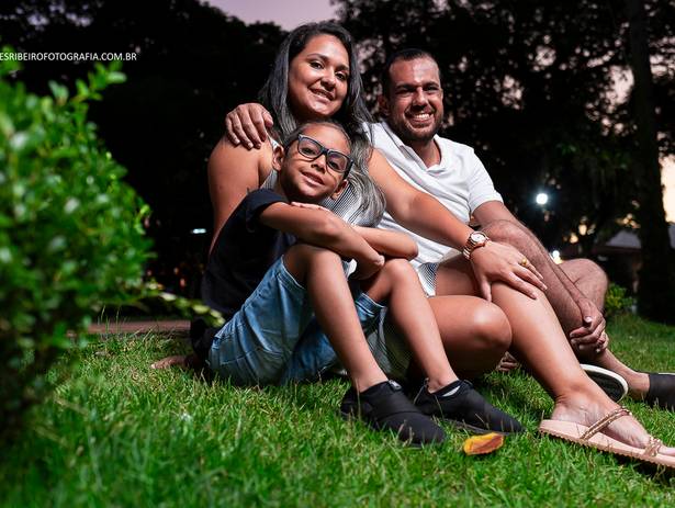 Família de Mayara, Fabricio e Lorenzo 