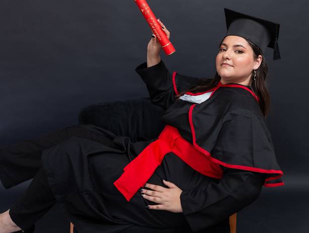 Formatura  de Hellen 