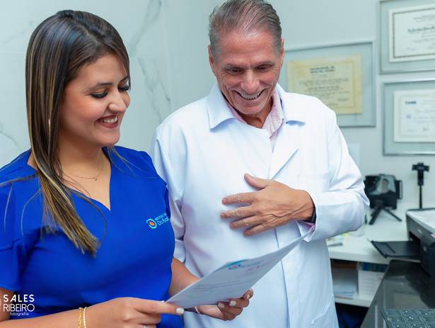 Ensaio profissional de Instituto R de olhos Dr. Araken 