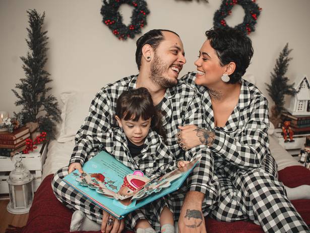 Família de O Natal da minha família