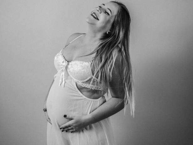 Gestante de A espera pela Ester