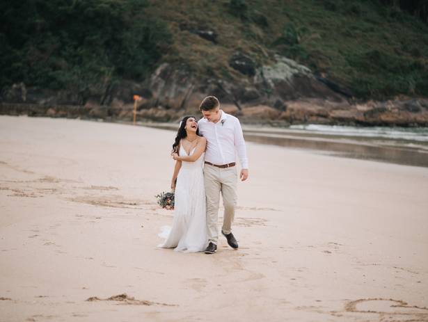 Casamento na Praia  de Casamento na Praia Guaiuba - Guarujá/SP