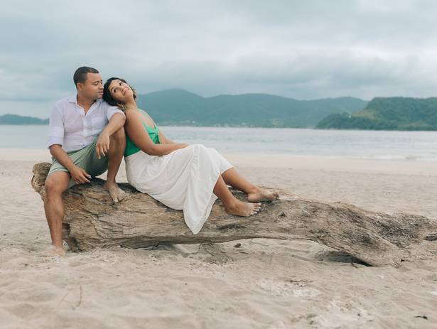 Casamentos de Ensaio de Casamento (Pré Wedding) na Ilha das Ilhas em São Sebastião