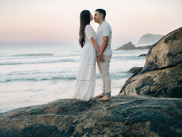 Pré Wedding de Ensaio Casamento Pré Wedding em Barra do Sahy - SP