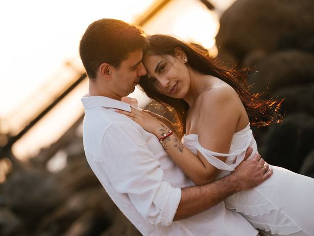 Pré Wedding de Pré-Wedding Praia da Feiticeira - Ilhabela - SP