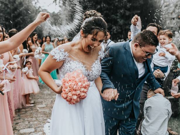 Casamento no Campo de Adriana e Renato - Casamento no Espaço Serra do Mar em SBC/SP