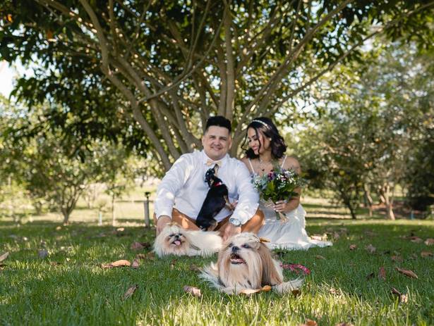 Casamentos de Adrielle e James