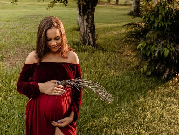 Gestante de Ensaio Fotográfico da Bruna