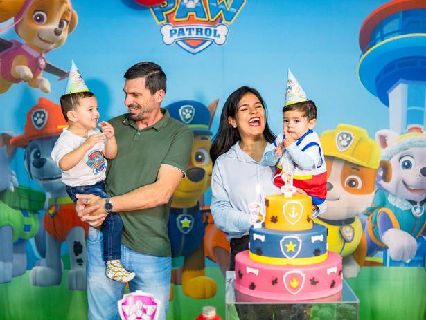 Aniversário de Aniversário Arthur e Augusto