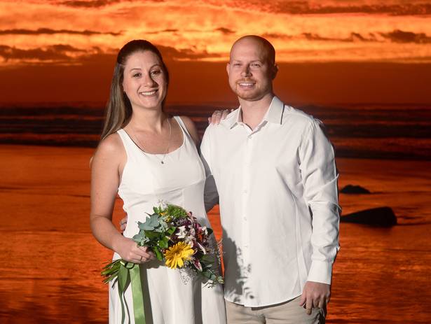 Ensaio Praia de Marcella e Eliandro 