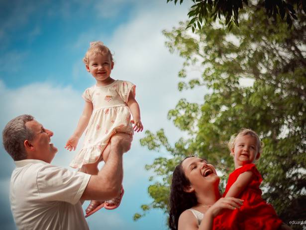 Família de Camila e Cecília 