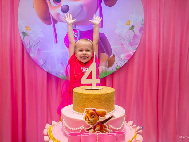 Aniversário Infantil de 04 anos Cecília