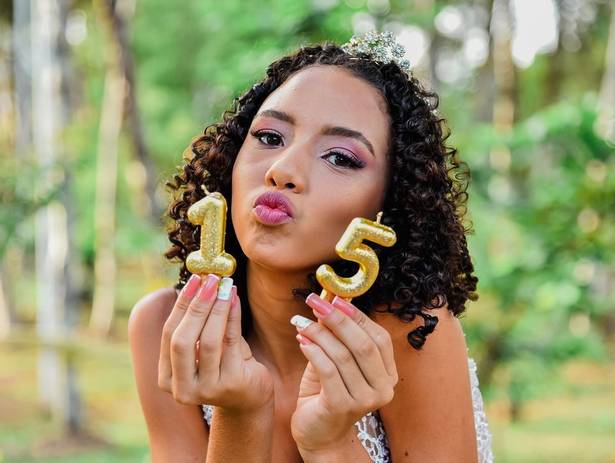 ENSAIO DE ANIVERSÁRIO de Eviny - 15 anos