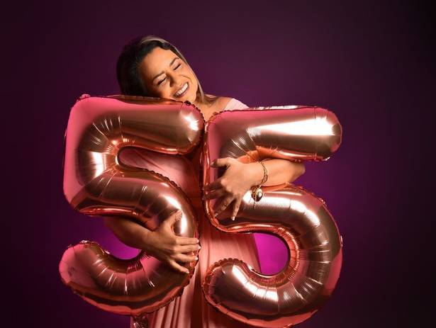 ENSAIO DE ANIVERSÁRIO de Sandra 55 anos