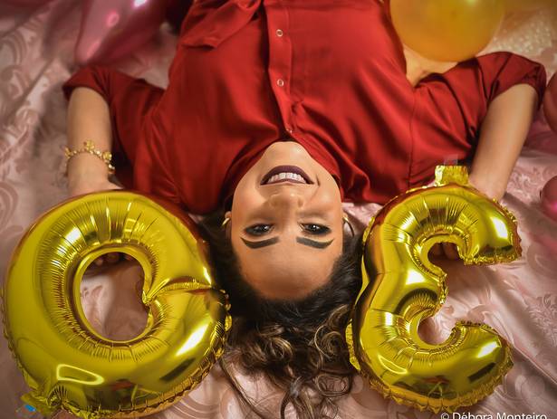 ENSAIO DE ANIVERSÁRIO de De repente 30 - Erica