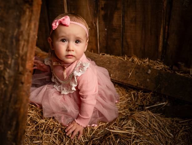 Ensaio Criança de Aurora - 1 aninho