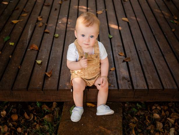 Ensaio Criança de Bernardo 11 meses