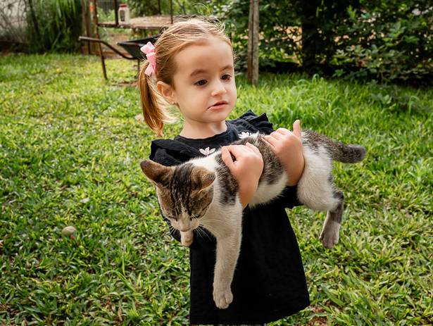 Ensaio Criança de Uma manhã com a Nathália