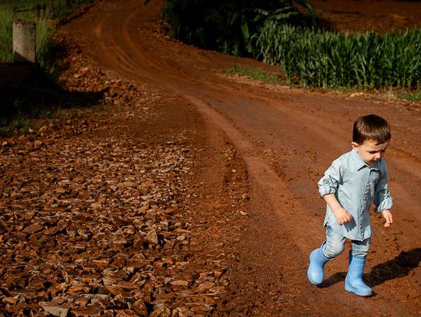 Ensaio Criança de Coleção Premiada - Uma tarde feliz com o Vicenzo