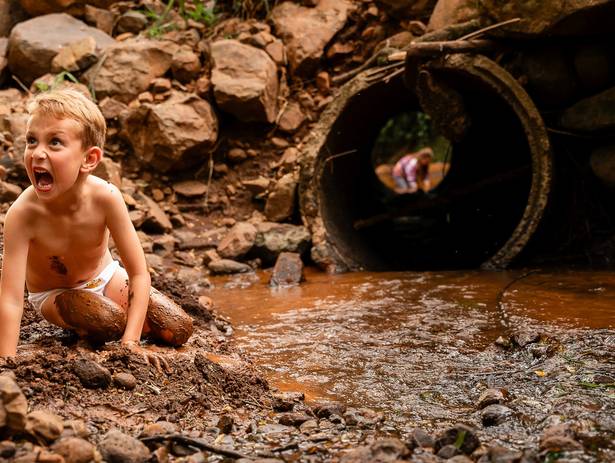 Ensaio Criança de Pedro e Laura - A infância na casa do Vovô e da Vovó