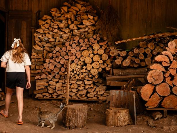 Ensaio Criança de A Infância Na Casa Dos Avós