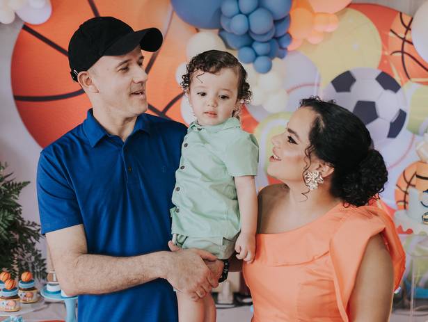 Familia de Enrico - 2 anos