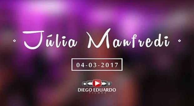 15 Anos de Júlia Manfredi - Trailer