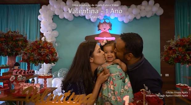 Aniversários de Valentina - 1 Ano