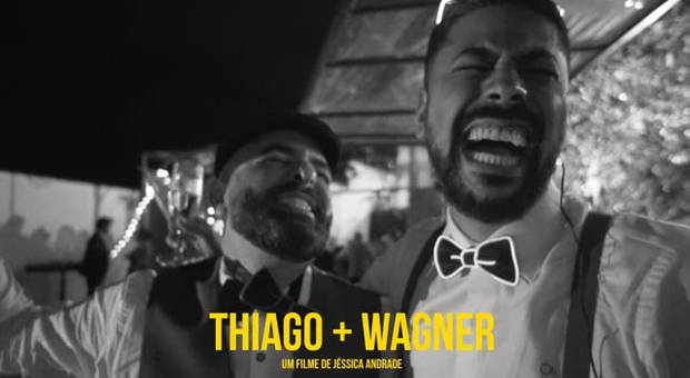 Casamentos de Thiago + Wagner em 1 minuto 