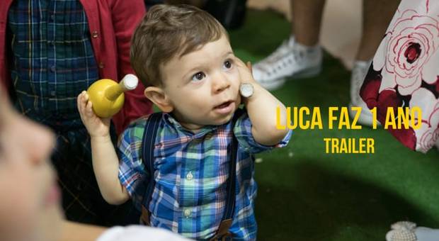 Infantil   de Luca faz 1 ano 