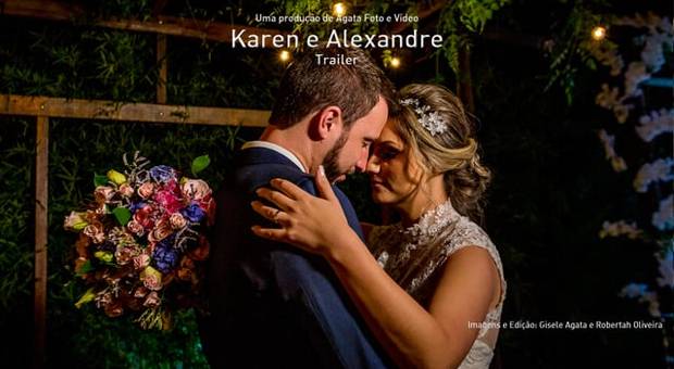 Casamentos de Karen e Alexandre
