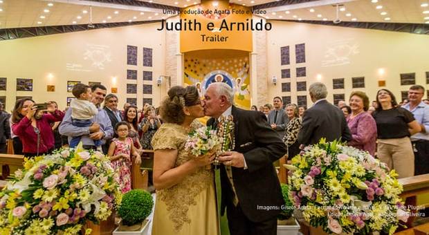 Casamentos de Judith e Arnildo - Bodas de Ouro