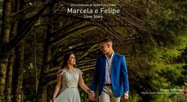 Ensaios de Marcela e Felipe