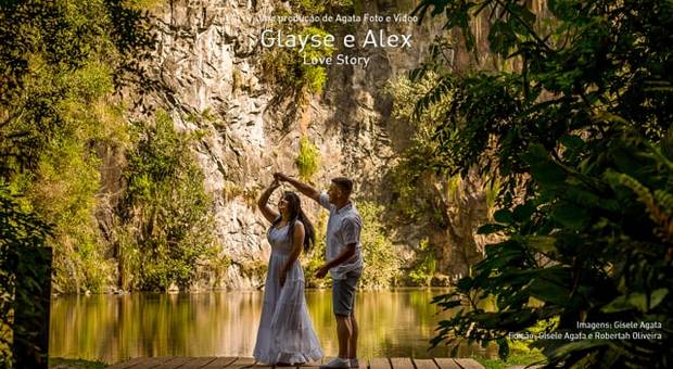 Ensaios de Glayse e Alex