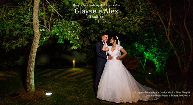 Casamentos de Glayse e Alex