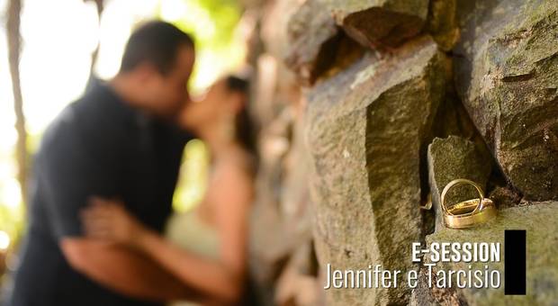 Filmes para toda vida de E-session Jennifer e Tarcisio • Casamento