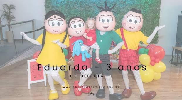 ANIVERSÁRIO de Eduarda - 3 anos