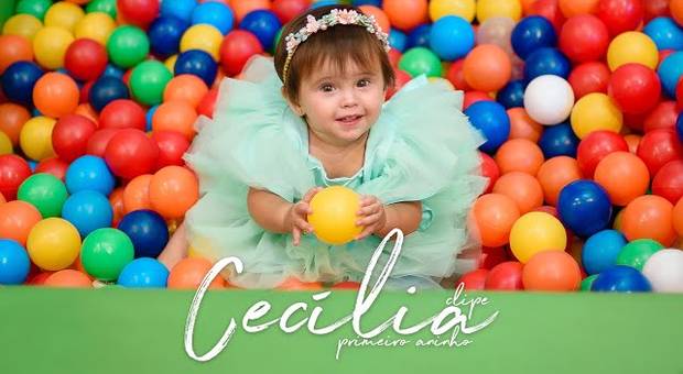 Filme dos Pequenos de 1 ano Cecília