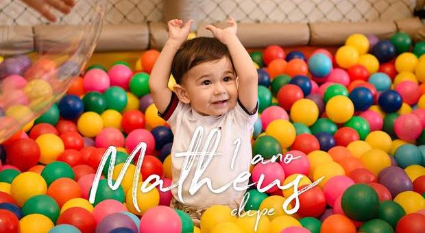Filme dos Pequenos de Primeiro aninho Matheus