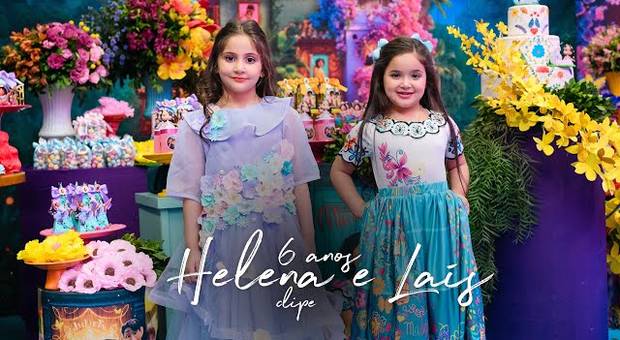 Filme dos Pequenos de 6 anos Helena e Laís