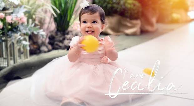 Filme dos Pequenos de Cecilia 1 aninho