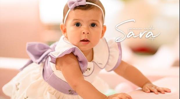 Filme dos Pequenos de Primeiro aninho Sara