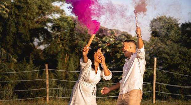 GESTANTE de (FILME) ENSAIO REVELAÇÃO NO MORRO DO ASA DELTA EM SANTOS-SP
