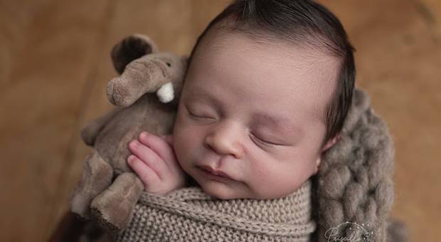 Newborn de Making off do Ensaio Newborn do Leonardo