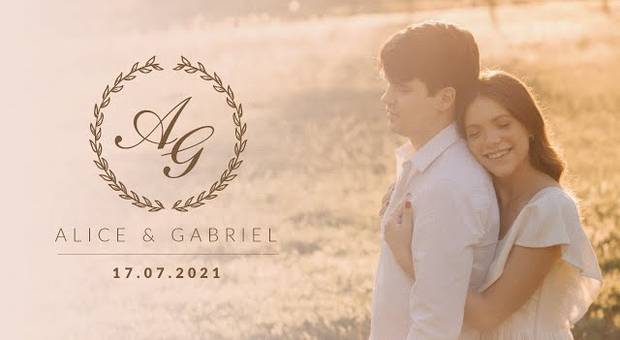 Casamento de Transmissão Ao Vivo / Cerimônia de Casamento Alice e Gabriel