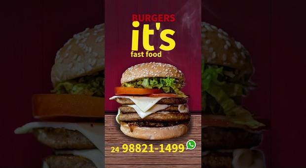 STORIES ANIMADOS de PUBLICIDADE DA EMPRESA IT´S BURGER PARA STORIES