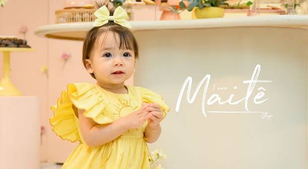 Filme dos Pequenos de 1 ano Maitê
