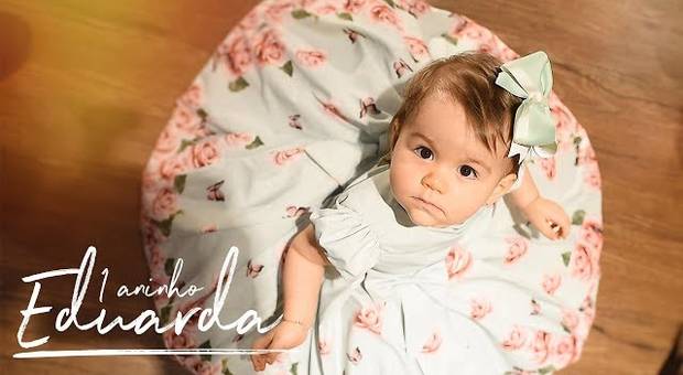 Filme dos Pequenos de Primeiro aninho Eduarda 