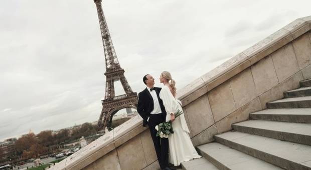 Filme de Casamento  de Pre Wedding Em Paris. 