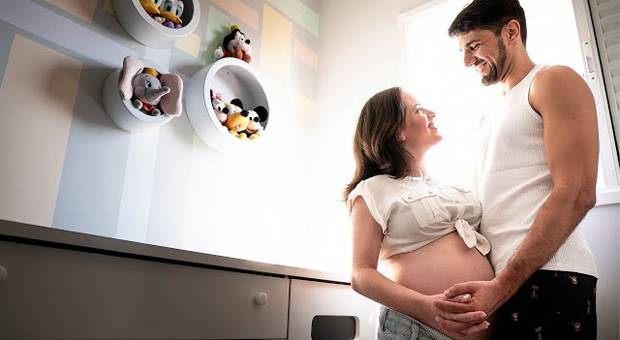 GESTANTE de ENSAIO DE GESTANTE EM CASA